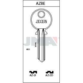 LLAVES JMA TIPO B MOD AZ-  2I (CAJA 50 UNIDADES)