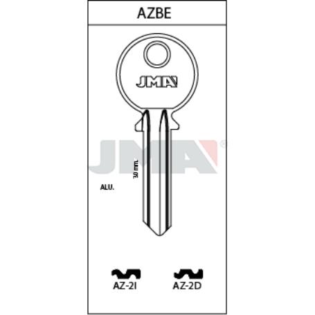 LLAVES JMA TIPO B MOD AZ-  2I (CAJA 50 UNIDADES)
