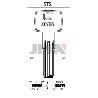 LLAVES JMA SEGURIDAD LATON MOD STS-38 ( MEGA-6 )