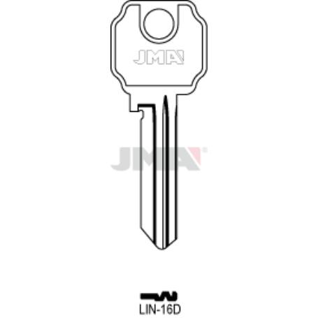 LLAVES JMA TIPO B MOD LIN-16D (CAJA 50 UNIDADES)