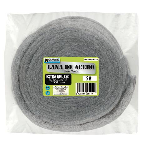 LANA DE ACERO 2500 GR. EXTRA GRUESO 5