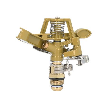 ASPERSOR RIEGO REGULABLE METALICO SECTORIAL TOMA 1/2 FABRICADO EN ZINC, RIEGO DE JARDINES / CESPED