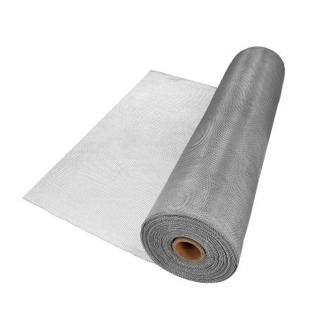 TELA MOSQUITERA ALUMINIO 18X14 150  ROLLO 30 METROS