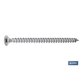 DIN-7505A PZ M-6X100 INOX A4   CAJA 100 UNID.