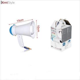 MINI MEGAFONO PLEGABLE 15X10 CMS IDEAL PARA MANIFESTACIONES Y PROTESTAS KMTSTYLE 