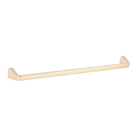 TIRADOR ZAMAK MODELO GINO ORO SATINADO / BRONCE ACABADO ORO SATINADO DIST. AGUJERO DIST. 224MM.