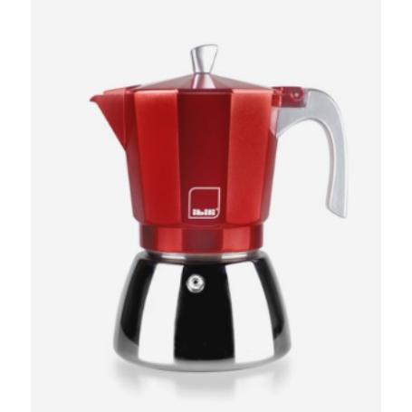 CAFETERA ITALIANA ELBA RED 3 T