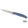 PACK 3 CUCHILLOS PUNTILLA 10CM  AZUL  MODELO ALCARAVEA