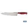 CUCHILLO COCINA HOJA 20CM  MODELO AGUACEJO ROJO