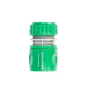 CONECTOR MANGUERA PLASTICO 1/2 BLISTER