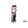 PACK 3 CUCHILLO CHULETERO MICRODENTADO HOJA 10CM  MODELO GULASH NEGRO