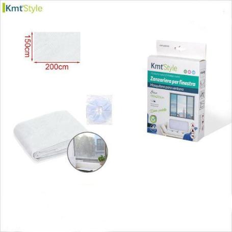 MOSQUITERA BLANCA FACIL INSTALACION PARA VENTA 150X200 CMS KMTSTYLE