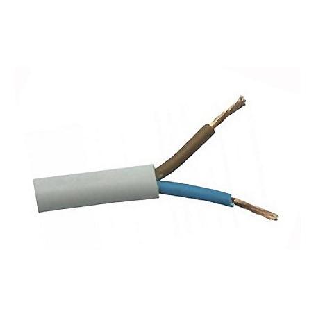 MANGUERA ELECTRICA 2X1MM  BLANCA . 100MT