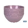 BOL MODELO ALBAHACA 950ML ROSA PALO 17X7CM   CAJA 6 UNID.