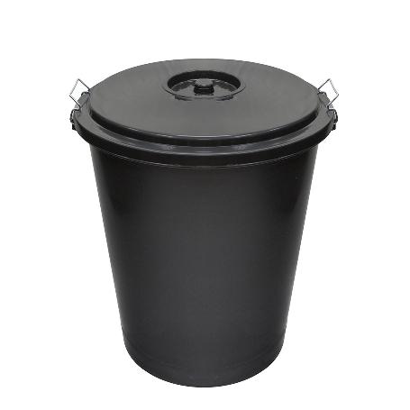 CUBO BASURA PLASTICO COMUNIDAD CON TAPA   50 LITROS