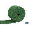 ROLLO ESTROPAJO FIBRA FUERTE VERDE 14X6 M   CAJA 5 UNID.