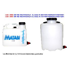 MATABI DEPOSITO AZUL 5 L 384 PARA HIDRONETA CONEXION POR EL TAPON  83745301