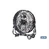 VENTILADOR INDUSTRIAL DE SUELO CON 3 VELOCIDADES Ø75 CM 200 W