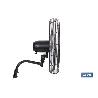 VENTILADOR INDUSTRIAL DE PARED OSCILANTE CON 3 VELOCIDADES Ø75 CM 240 W