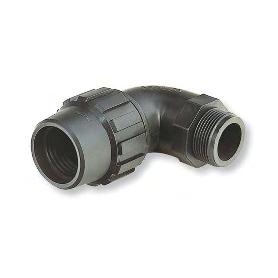 CODO FITTING 90° ROSCA MACHO Ø 50 MM - 1 1/2