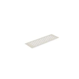 REJILLA VENTILZACIÓN ZÓCALO ALUMINIO ACABADO BLANCO MEDIDA REJILLA 225X70
