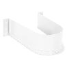 SALVA SIFON BILE PARA BAÑOS PLÁSTICO BLANCO  PARA CAJÓN DE ESPESOR 16MM.