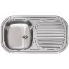 FREGADERO FI ROMA 1S+E 80*45 VG 690264 PRACTIC