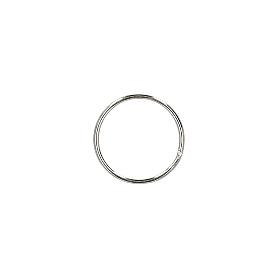 ANILLA LLAVERO NIQUELADA 2,0X25X20 MM. (BOLSA  300 UNIDADES)