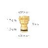 ADAPTADOR MANGUERA LATON  1/2 HEMBRA, ADAPTADOR GRIFO, CONECTOR GRIFO A CONECTOR RAPIDO