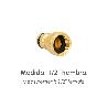 ADAPTADOR MANGUERA LATON  1/2 HEMBRA, ADAPTADOR GRIFO, CONECTOR GRIFO A CONECTOR RAPIDO