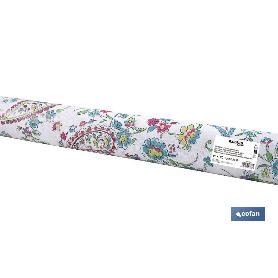 ROLLO DE HULE DISEÑO JARDÍN FLORAL 1,40 X 25 M
