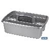 ORGANIZADOR DE LIMPIEZA  COLOR GRIS  39.5X29X16CM VENTA UNITARIA