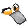 PANTALLA PROTECCION + CASCOS OIDOS