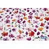 ROLLO DE HULE DISEÑO CAMPO FLORIDO  1,40 X 25 M