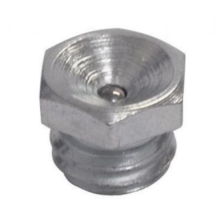 UMETA-3100725-100 ENGRASADORES CÓNCAVOS TIPO LUB RECTO. DIN 3405 TIPO D1 (R.M6X1,0 X L.9 X DIAMETRO 7 ACERO)