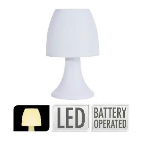LAMPARA MESA LED BLANCA CALIDA
