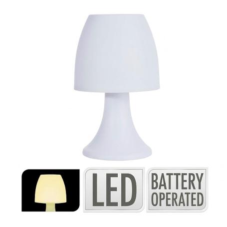 LAMPARA MESA LED BLANCA CALIDA