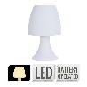 LAMPARA MESA LED BLANCA CALIDA