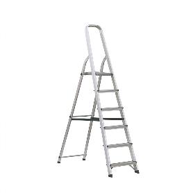ESCALERA ALUMINIO 6 PELDAÑOS HOGAR EN131