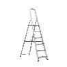ESCALERA ALUMINIO 6 PELDAÑOS HOGAR EN131