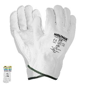 GUANTES PIEL FLOR  9 CON COLGADOR (PAR)