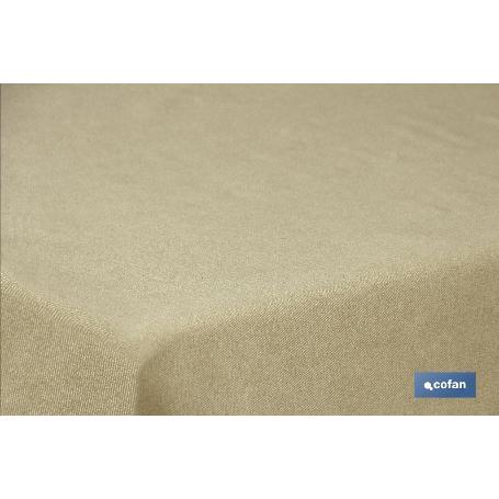 MANTEL ANTIMANCHAS 140X20 M 50 % ALGODÓN POLIÉSTER MODELO SALONIA