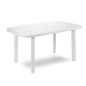 MESA RESINA FARO BLANCA 137X85 CM