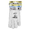 GUANTES TRABAJO PIEL FLOR 7 CON COLGADOR (PAR)