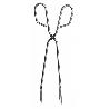 TENACILLA PINZA INOX 18/8 PALA CORTA 26 CM