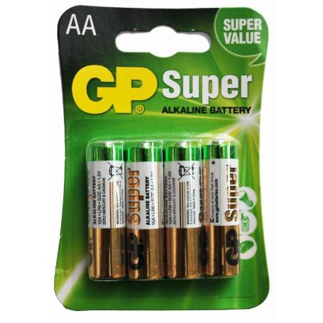 PILAS LR6 SUPER ALCALINAS  AA