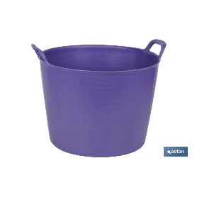 CAPAZO 42 L VIOLETA  48.5 X 45 X 38 CM VENTA UNITARIA