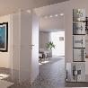 BISAGRA OCULTA KIKER PARA PUERTAS BATIENTES - APERTURA 90° Y DISEÑO INVISIBLE ACABADO NEGRO