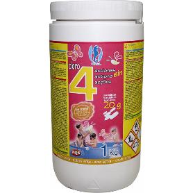 CLORO 4 ACCIONES SIN COBRE P-20 GR 1 KG.
