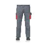 PANTALON SUPERTOP GRIS-NARANJA T-42
